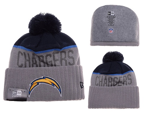 NFL Los Angeles Chargers Stitched Knit Beanies 022